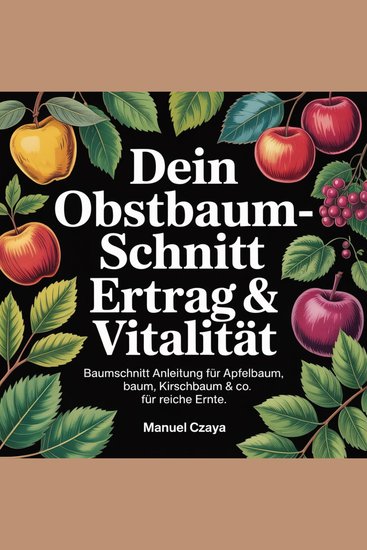 Dein Obstbaum-Schnitt - Ertrag & Vitalität - Baumschnitt Anleitung für Apfelbaum Kirschbaum & Co für reiche Ernte - cover