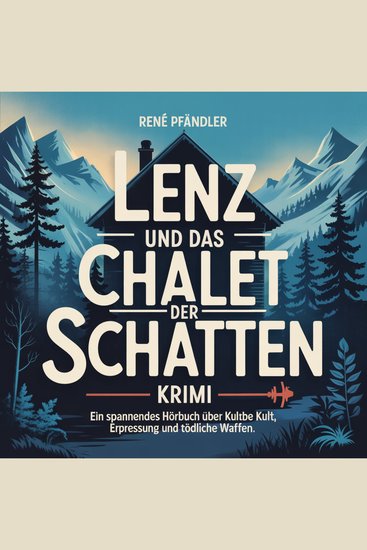 Lenz und das Chalet der Schatten - Krimi - Ein spannendes Hörbuch über Kult Erpressung und tödliche Waffen - cover