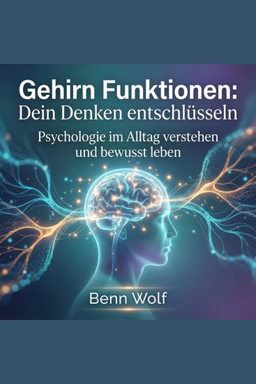Gehirn Funktionen: Dein Denken entschlüsseln - Psychologie im Alltag verstehen und bewusst leben - cover
