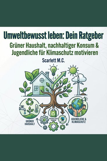 Umweltbewusst leben: Dein Ratgeber - Grüner Haushalt nachhaltiger Konsum & Jugendliche für Klimaschutz motivieren - cover
