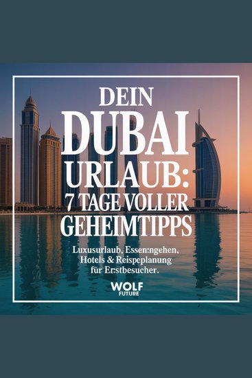 Dein Dubai Urlaub - 7 Tage voller Geheimtipps - Luxusurlaub Essengehen Hotels & Reiseplanung für Erstbesucher - cover