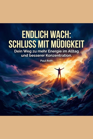 Endlich wach: Schluss mit Müdigkeit - Dein Weg zu mehr Energie im Alltag und besserer Konzentration - cover
