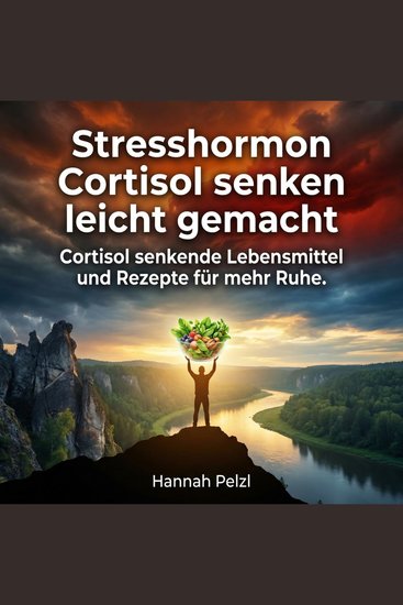 Stresshormon Cortisol senken leicht gemacht - Cortisol senkende Lebensmittel und Rezepte für mehr Ruhe - cover