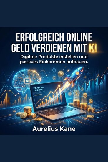 Erfolgreich online Geld verdienen mit KI - Digitale Produkte erstellen und passives Einkommen aufbauen - cover