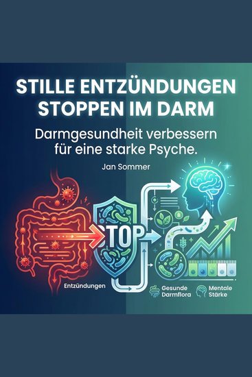 Stille Entzündungen stoppen im Darm - Darmgesundheit verbessern für eine starke Psyche - cover