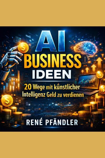 AI Business Ideen – 20 Wege mit künstlicher Intelligenz Geld zu verdienen - Von Side Hustle bis Vollzeit – einfache Modelle zum Nachmachen - cover
