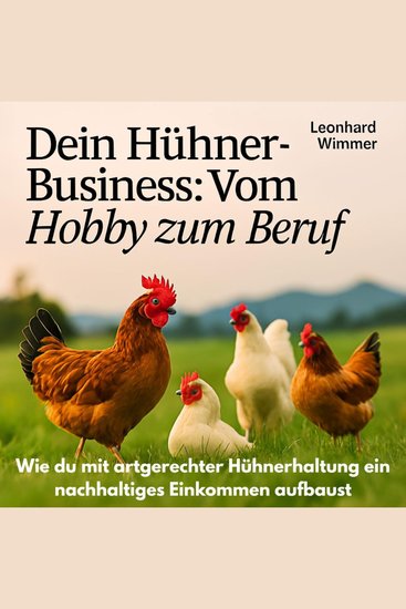 Dein Hühner-Business - Vom Hobby zum Beruf - Wie du mit artgerechter Hühnerhaltung ein nachhaltiges Einkommen aufbaust - cover