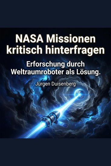NASA Missionen kritisch hinterfragen - Erforschung durch Weltraumroboter als Lösung - cover