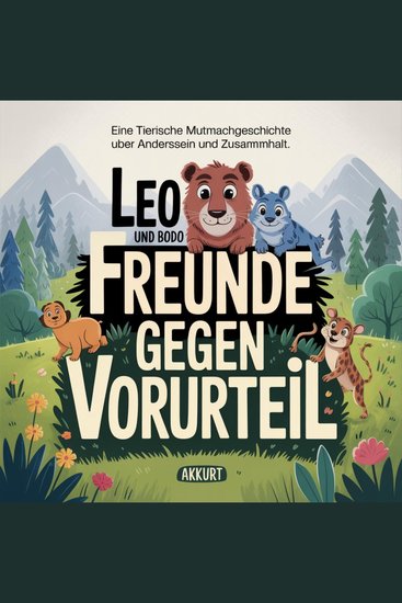 Leo und Bodo - Freunde gegen Vorurteil - Eine tierische Mutmachgeschichte über Anderssein und Zusammenhalt - cover