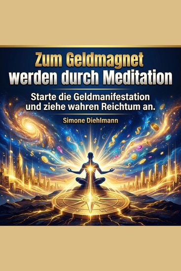 Zum Geldmagnet werden durch Meditation - Starte die Geldmanifestation und ziehe wahren Reichtum an - cover