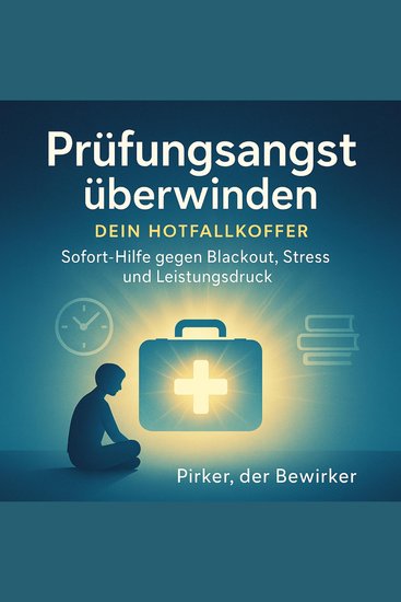 Prüfungsangst überwinden: Dein Notfallkoffer - Sofort-Hilfe gegen Blackout Stress und Leistungsdruck - cover