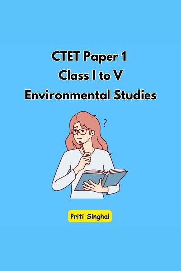 CTET Paper 1 Class I to V Environmental Studies - cover