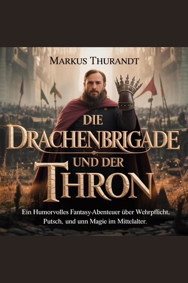 Die Drachenbrigade und der Thron - Ein humorvolles Fantasy-Abenteuer über Wehrpflicht Putsch und Magie im Mittelal - cover