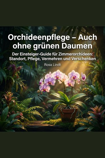 Orchideenpflege – Auch ohne grünen Daumen - Der Einsteiger-Guide für Zimmerorchideen: Standort Pflege Vermehren und Versch - cover