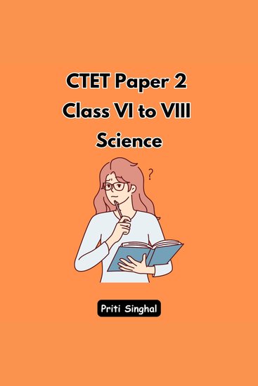 CTET Paper 2 Class VI to VIII Science - cover