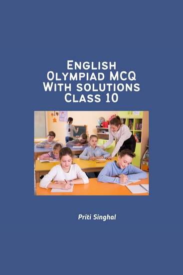 English Olympiad MCQ With Solutions Class 10 - cover