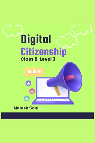 Digital Citizenship Class 8 Level 3 - cover