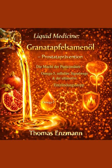 Liquid Medicine: Granatapfelsamenöl - Prostataprävention - Die Macht der Punicinsäure – Omega-5 zelluläre Signalwege & der ultimative Entz - cover