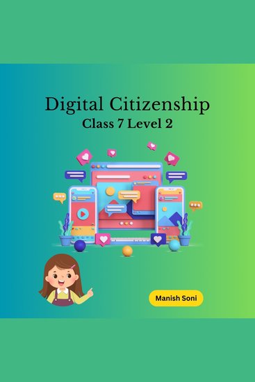 Digital Citizenship Class 7 Level 2 - cover