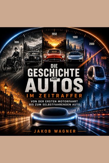 Die Geschichte des Autos - Von der ersten Motorfahrt bis zum selbstfahrenden Auto - cover