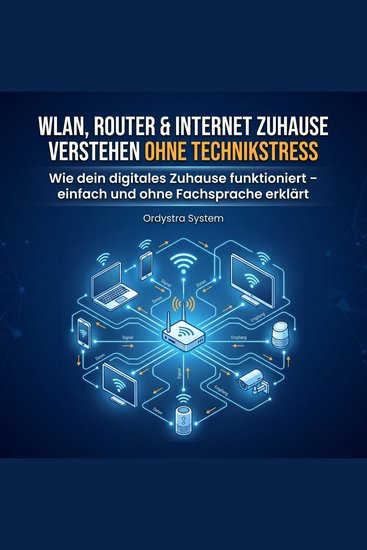WLAN Router & Internet zuhause verstehen ohne Technikstress - Wie dein digitales Zuhause funktioniert – einfach und ohne Fachsprache erklärt - cover