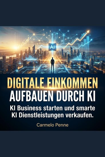 Digitale Einkommen aufbauen durch KI - KI Business starten und smarte KI Dienstleistungen verkaufen - cover