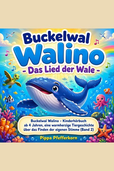 Buckelwal Walino - Das Lied der Wale - Buckelwal Walino - Kinderhörbuch ab 4 Jahren eine warmherzige Tiergeschichte üb - cover