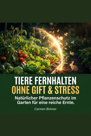 Tiere fernhalten ohne Gift & Stress - Natürlicher Pflanzenschutz im Garten für eine reiche Ernte - cover
