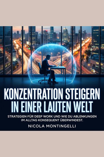 Konzentration steigern in einer lauten Welt - Strategien für Deep Work und wie du Ablenkungen im Alltag konsequent überwindest - cover