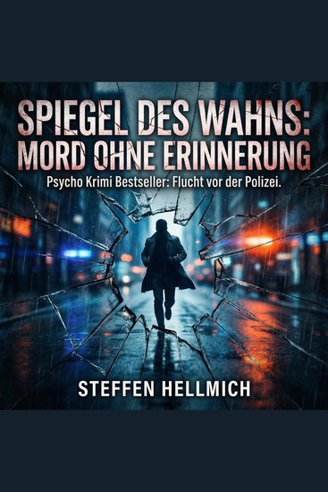 Spiegel des Wahns: Mord ohne Erinnerung - Psycho Krimi Bestseller: Flucht vor der Polizei - cover
