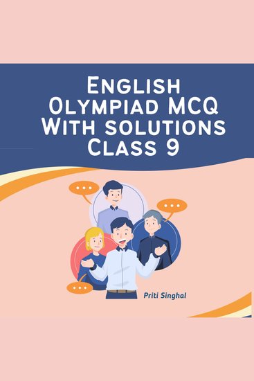 English Olympiad MCQ With Solutions Class 9 - cover