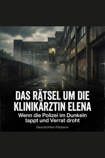 Das Rätsel um die Klinikärztin Elena - Wenn die Polizei im Dunkeln tappt und Verrat droht - cover