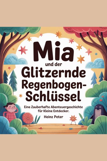 Mia und der glitzernde Regenbogen-Schlüssel - Eine zauberhafte Abenteuergeschichte für kleine Entdecker - cover