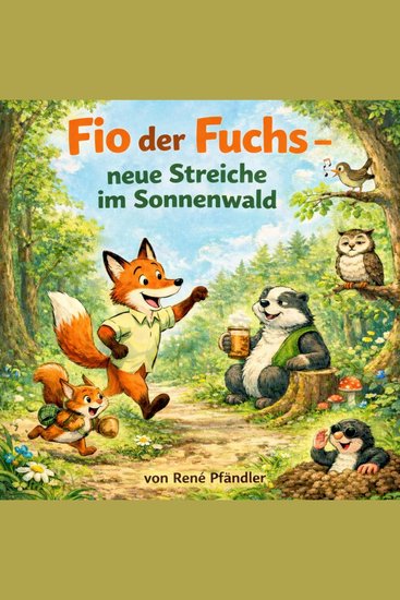 Fio der Fuchs – neue Streiche im Sonnenwald - cover