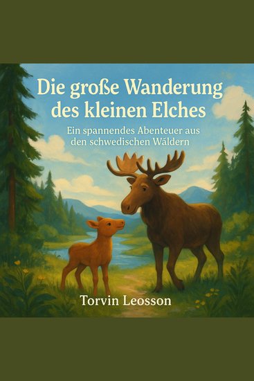 Die große Wanderung des kleinen Elches - Ein spannendes Abenteuer aus den schwedischen Wäldern - cover