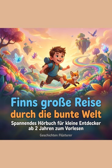 Finns große Reise durch die bunte Welt - Spannendes Hörbuch für kleine Entdecker ab 2 Jahren zum Vorlesen - cover