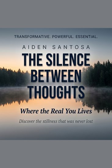 The Silence Between Thoughts - Where the Real You Lives - cover