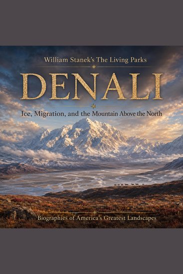 William Stanek's The Living Denali Biography - Ice Migration and the Mountain Above the North - cover