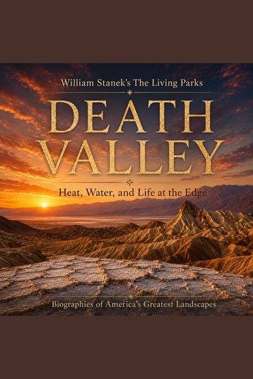 William Stanek's The Living Death Valley Biography - Heat Water and Life at the Edge - cover
