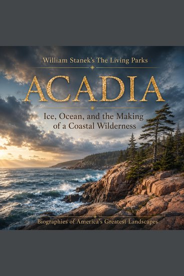 William Stanek's The Living Acadia Biography - Ice Ocean and the Making of a Coastal Wilderness - cover