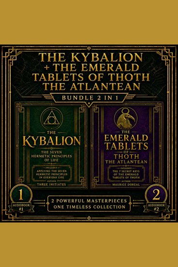 The Kybalion + The Emerald Tablets of Thoth the Atlantean - Bundle 2 in 1: Two Timeless Works of Hermetic Wisdom - cover