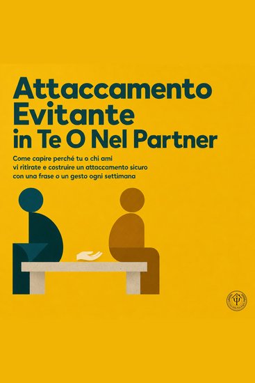 Attaccamento Evitante in Te O Nel Partner - Come Capire Perché Tu O Chi Ami Vi Ritirate E Costruire Un Attaccamento Sicuro Con Una Frase O Un Gesto Ogni Settimana - cover