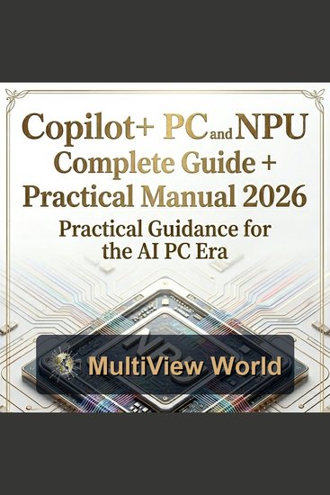 Copilot+ PC and NPU Complete Guide + Practical Manual 2026 - Practical Guidance for the AI PC Era - cover