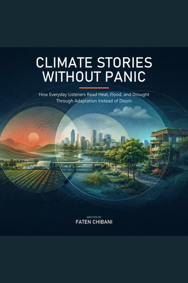 Climate Stories Without Panic - How Everyday Listeners Read Heat Flood and Drought Through Adaptation Instead of Doom - cover
