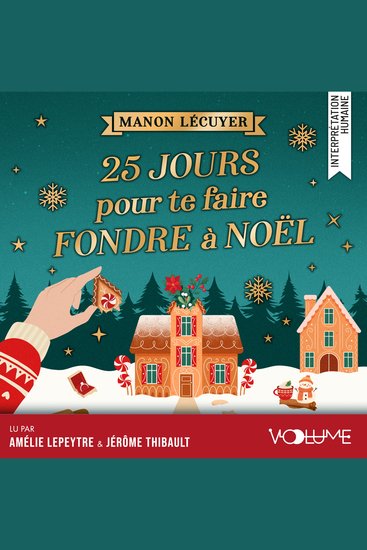 25 jours pour te faire fondre à Noël - cover