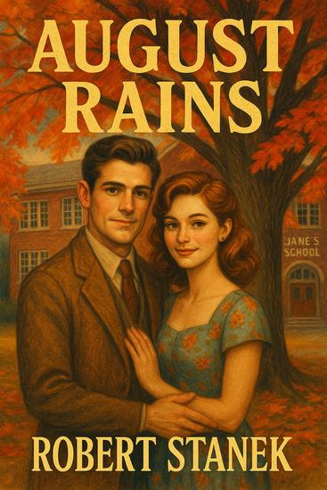 August Rains - A Novel of Love Memory & the School That Shaped a Town - cover