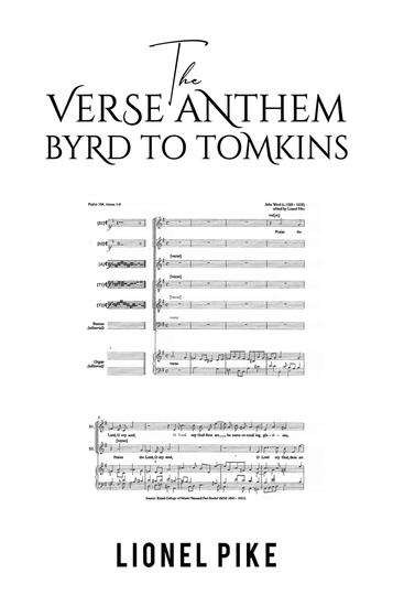 The Verse Anthem: Byrd To Tomkins - cover