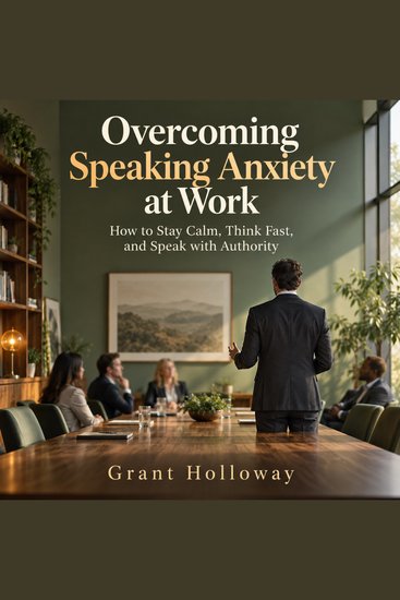Overcoming Speaking Anxiety at Work - How to Stay Calm Think Fast and Speak with Authority - cover