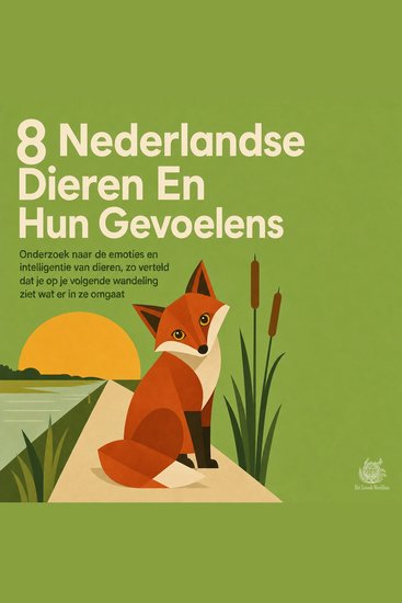 8 Nederlandse Dieren En Hun Gevoelens - Onderzoek Naar De Emoties En Intelligentie Van Dieren Zo Verteld Dat Je Op Je Volgende Wandeling Ziet Wat Er in Ze Omgaat - cover