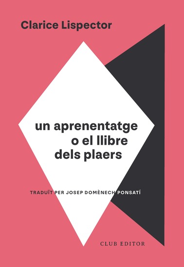 Un aprenentatge o El llibre dels plaers - cover